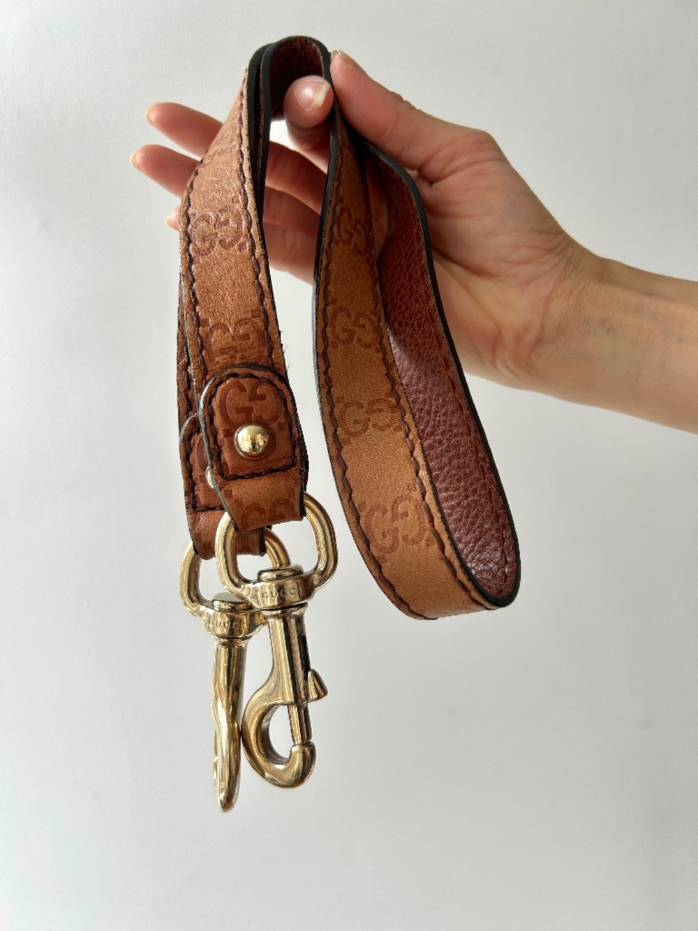 Gucci Indy brown bag *AUTHENTICATED* - Picture 3 of 12